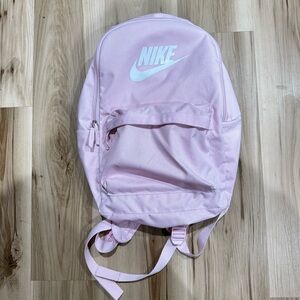 Nike Pink Zip Up Backpack